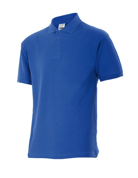 POLO DE MANGA CORTA. AZULINA TALLA XS-3XL